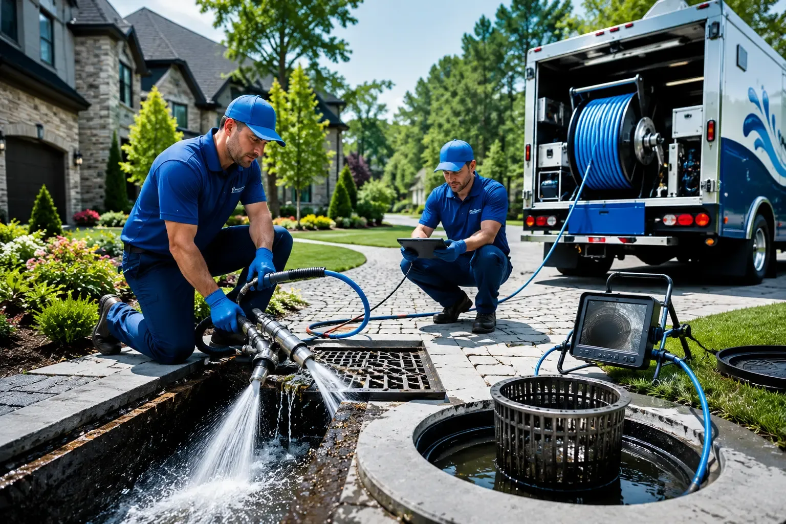 Local outdoor drain cleaning professionals in Big Flat, AR