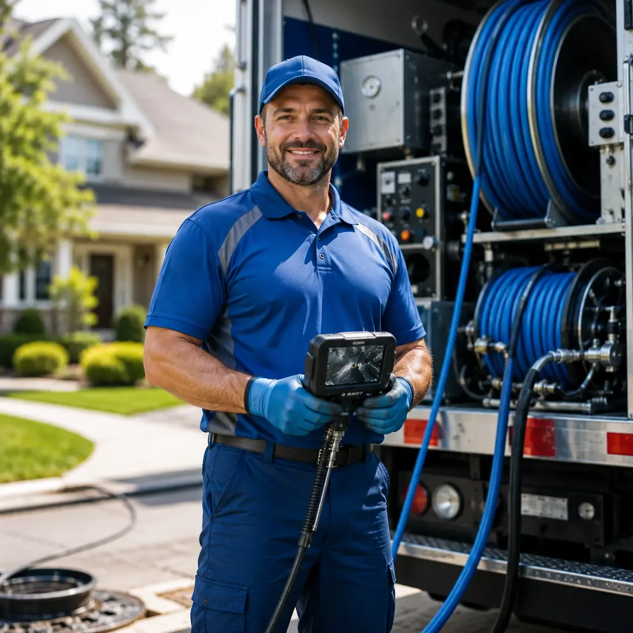 Local outdoor drain cleaning specialists in Big Flat, AR